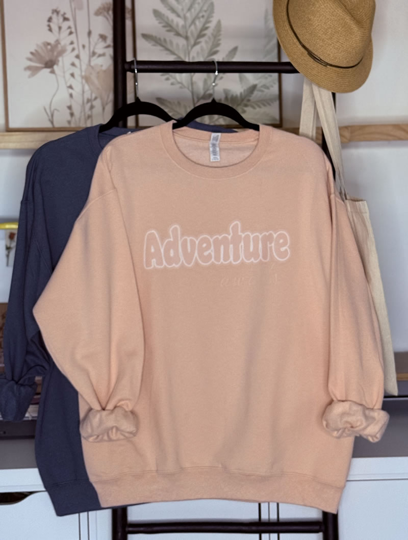 Adventure - Classic Sweat Shirt that celebrate the empowered woman in you