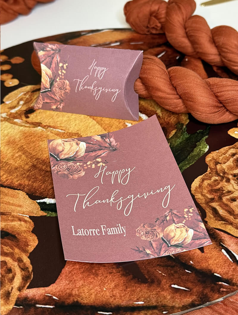 Thanksgiving dinner table setting - Image 6